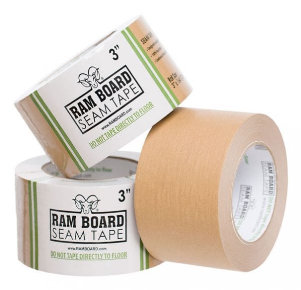 ram board tape picture - Jeffco Flooring